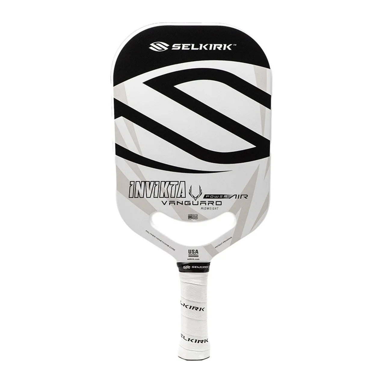 Selkirk VANGUARD Power Air Invikta Pickleball Paddle Black