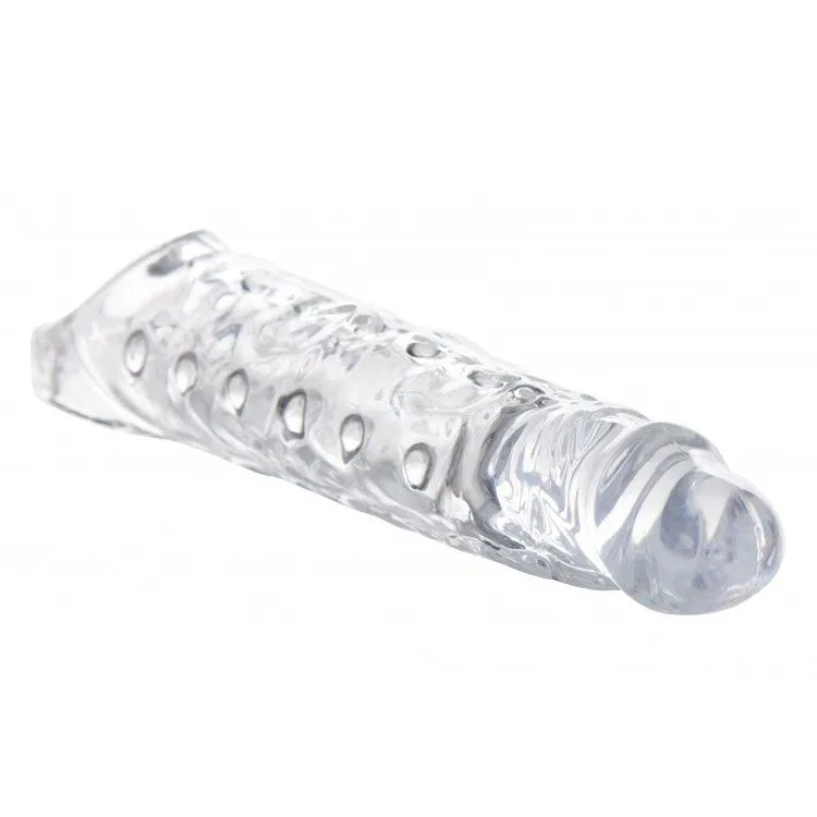 Size Matters 3 Inch Penis Extender Sleeve Clear