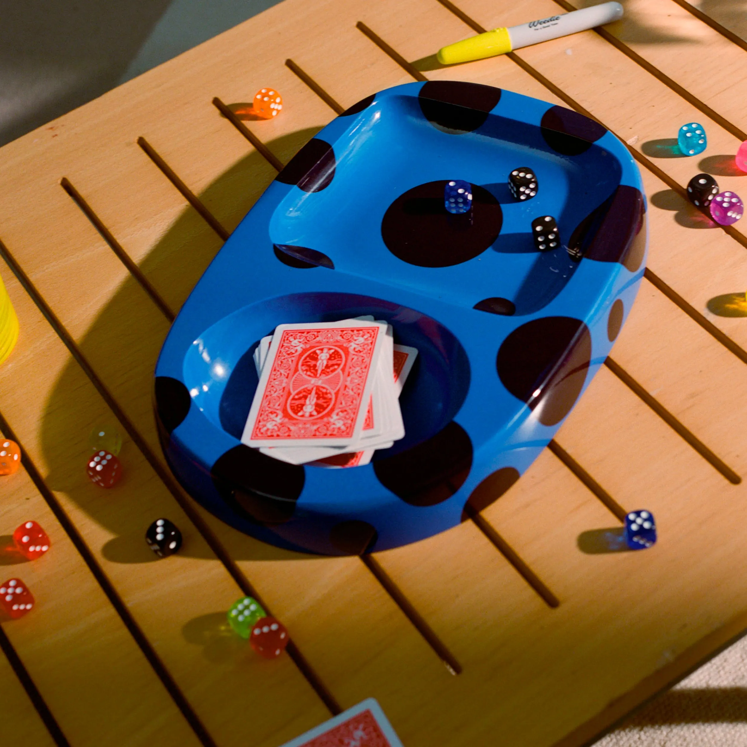 Spotted Catchall in Blueberry