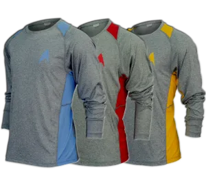 Star Trek Long-Sleeve Running Shirt (unisex)