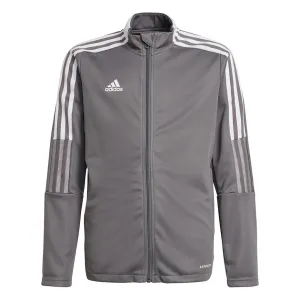 Sweatshirt For Kids Adidas Tiro 21 Track Gray Gm7311 164Cm