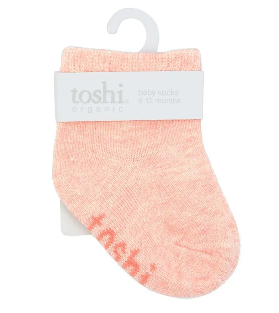Toshi Organic Ankle Socks Dreamtime Blossom