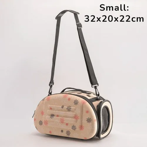 Travel Pet Bag, Carriers Bags, Breathable Folding Small Dog