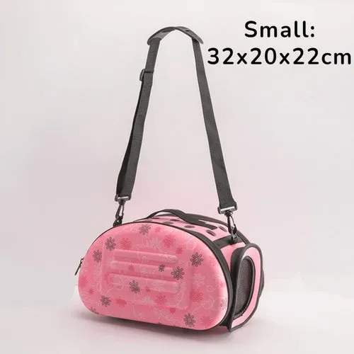Travel Pet Bag, Carriers Bags, Breathable Folding Small Dog