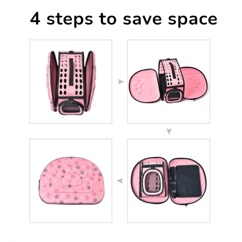Travel Pet Bag, Carriers Bags, Breathable Folding Small Dog