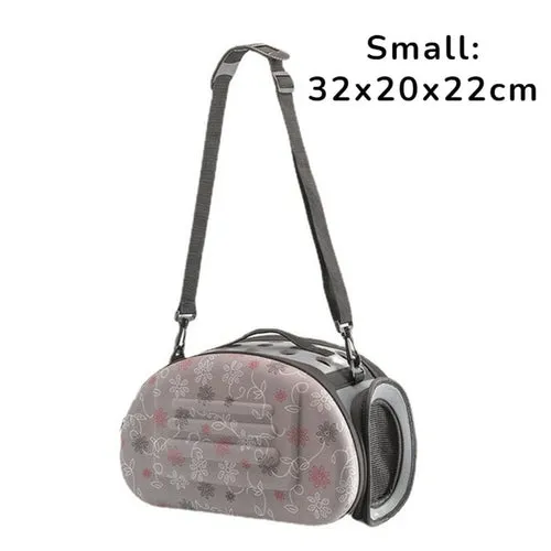 Travel Pet Bag, Carriers Bags, Breathable Folding Small Dog