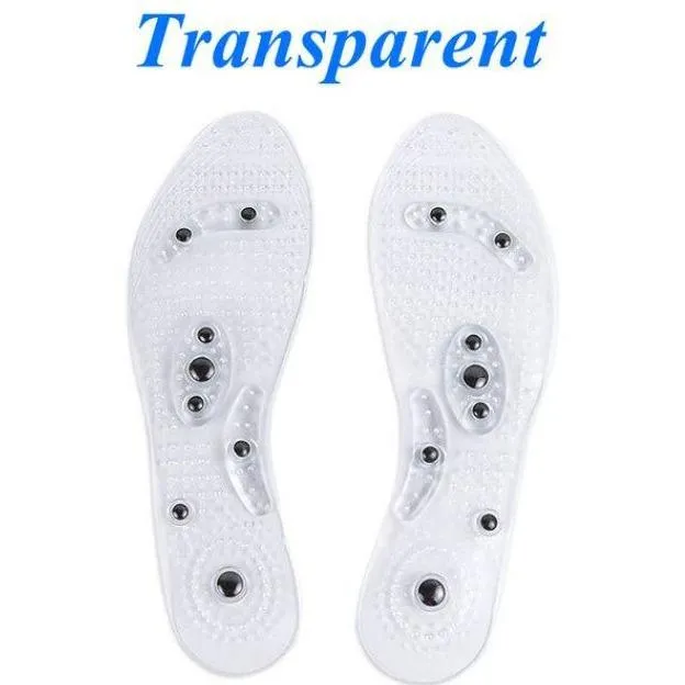 Unisex Magnetic Insoles Weight Loss Acupressure Weight Loss Shoe Sole Pads