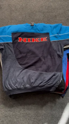 Vintage Rework Style Nike Sweatshirts - MOQ 100 pcs