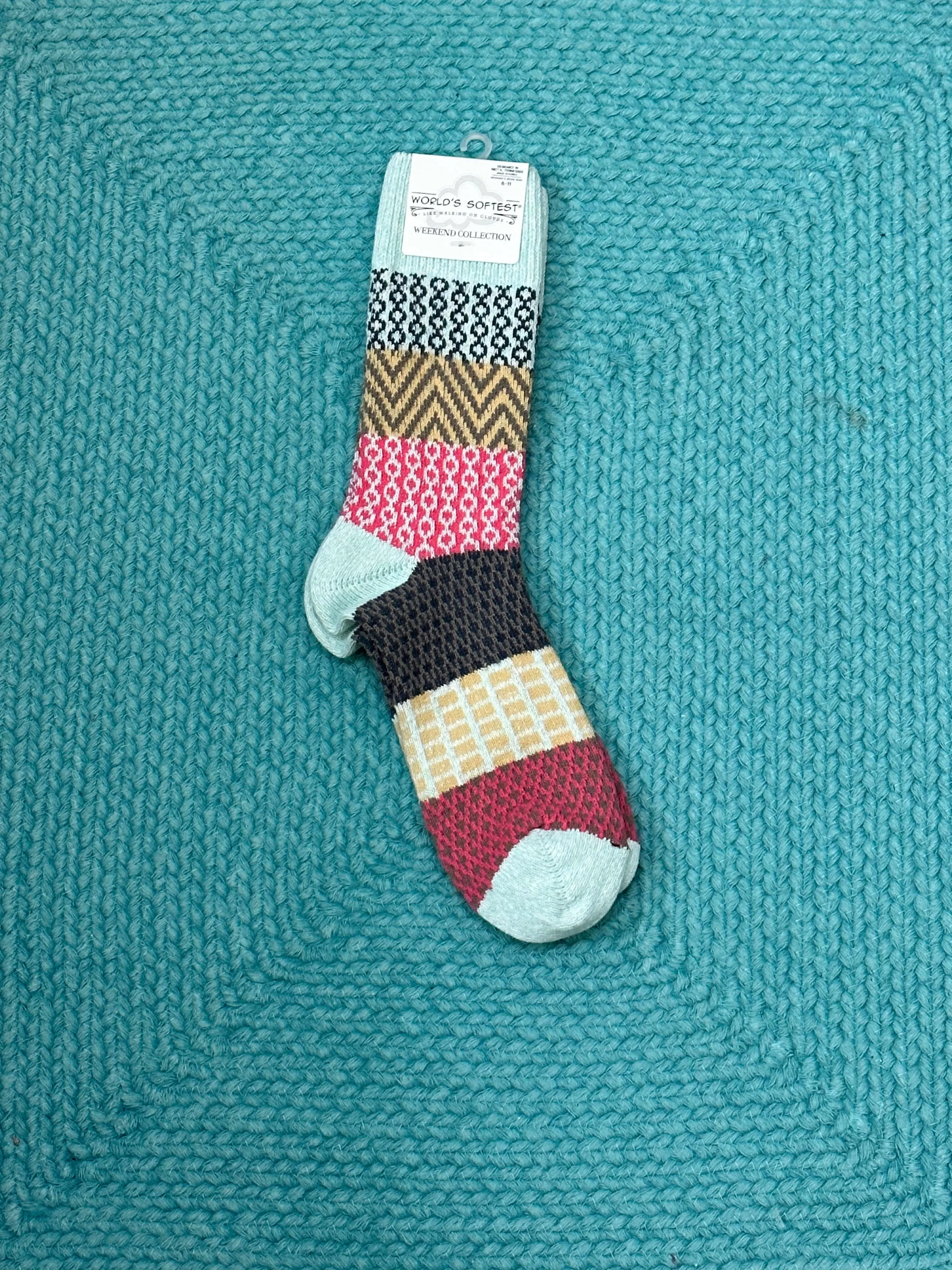 Weekend Collection Gallery Crew Sock