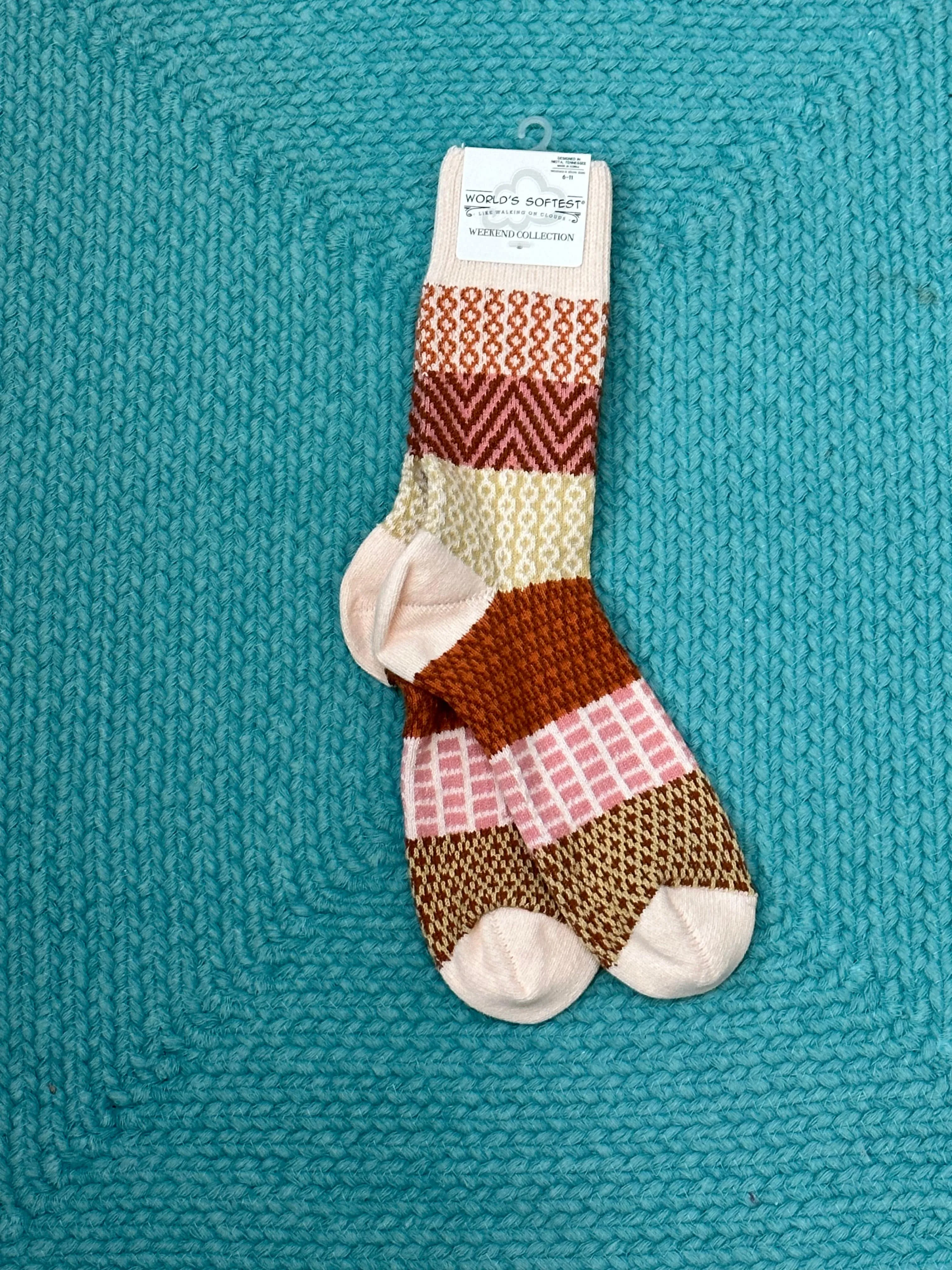 Weekend Collection Gallery Crew Sock